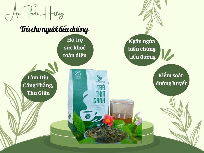 Công dụng vượt trội của Trà Tiểu Đường An Thái Hưng