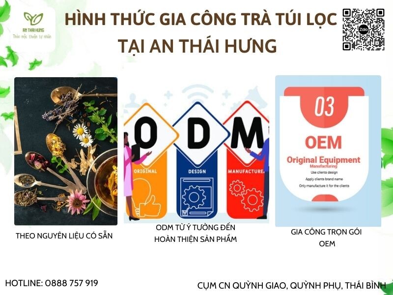 Hình Thức Gia Công Trà Túi Lọc Tại An Thái Hưng 